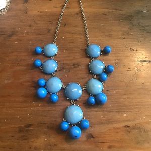 Blue Statement Necklace